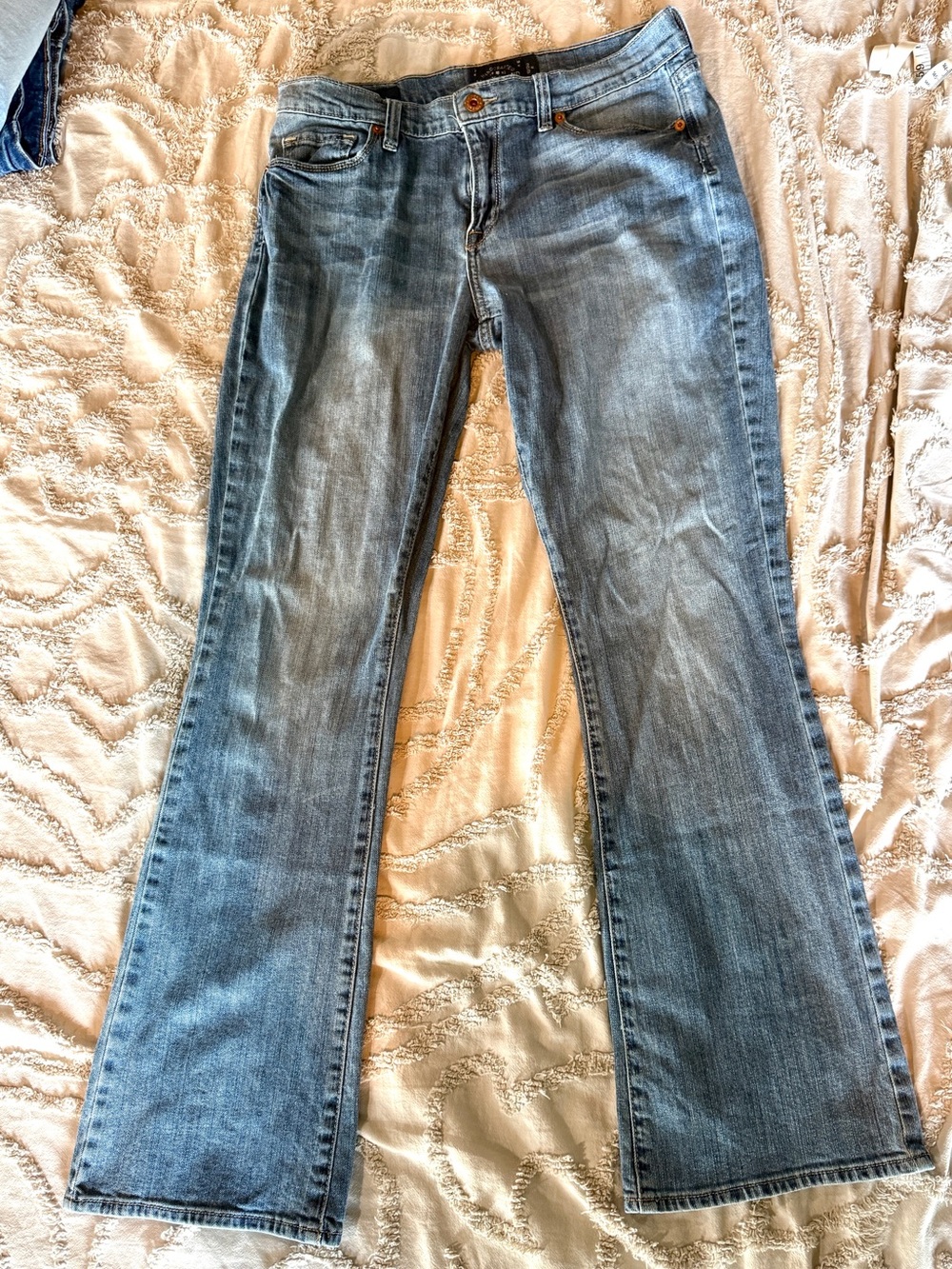Vintage Lucky Brand Women's Light Blue Boot Cut Jeans